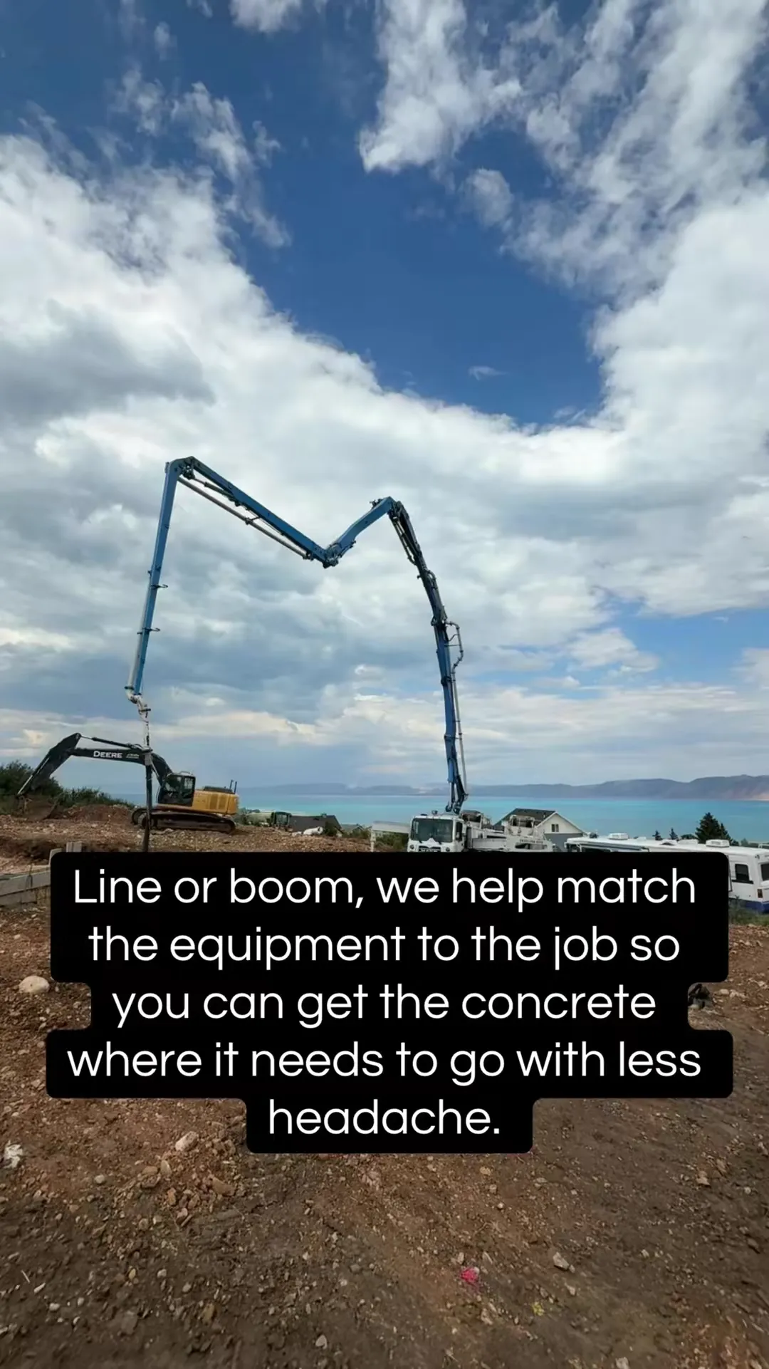Gallery photos for Boom Pump or Line Pump - We've Got the Right Setup for Your Pour: Image #3