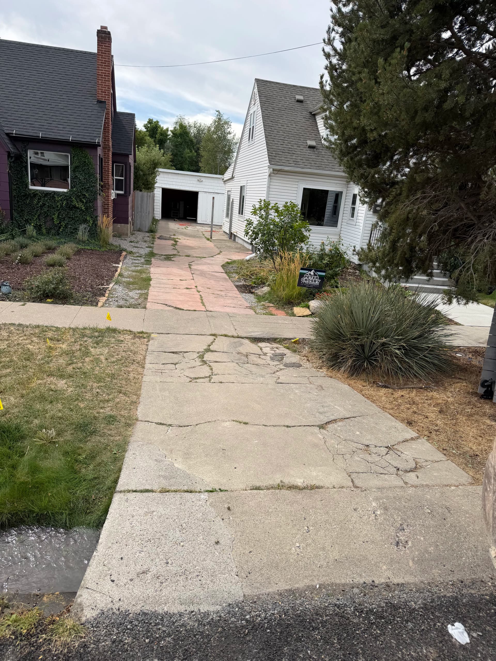 Cracked Driveway Gets a Full Concrete Replacement in Pocatello image