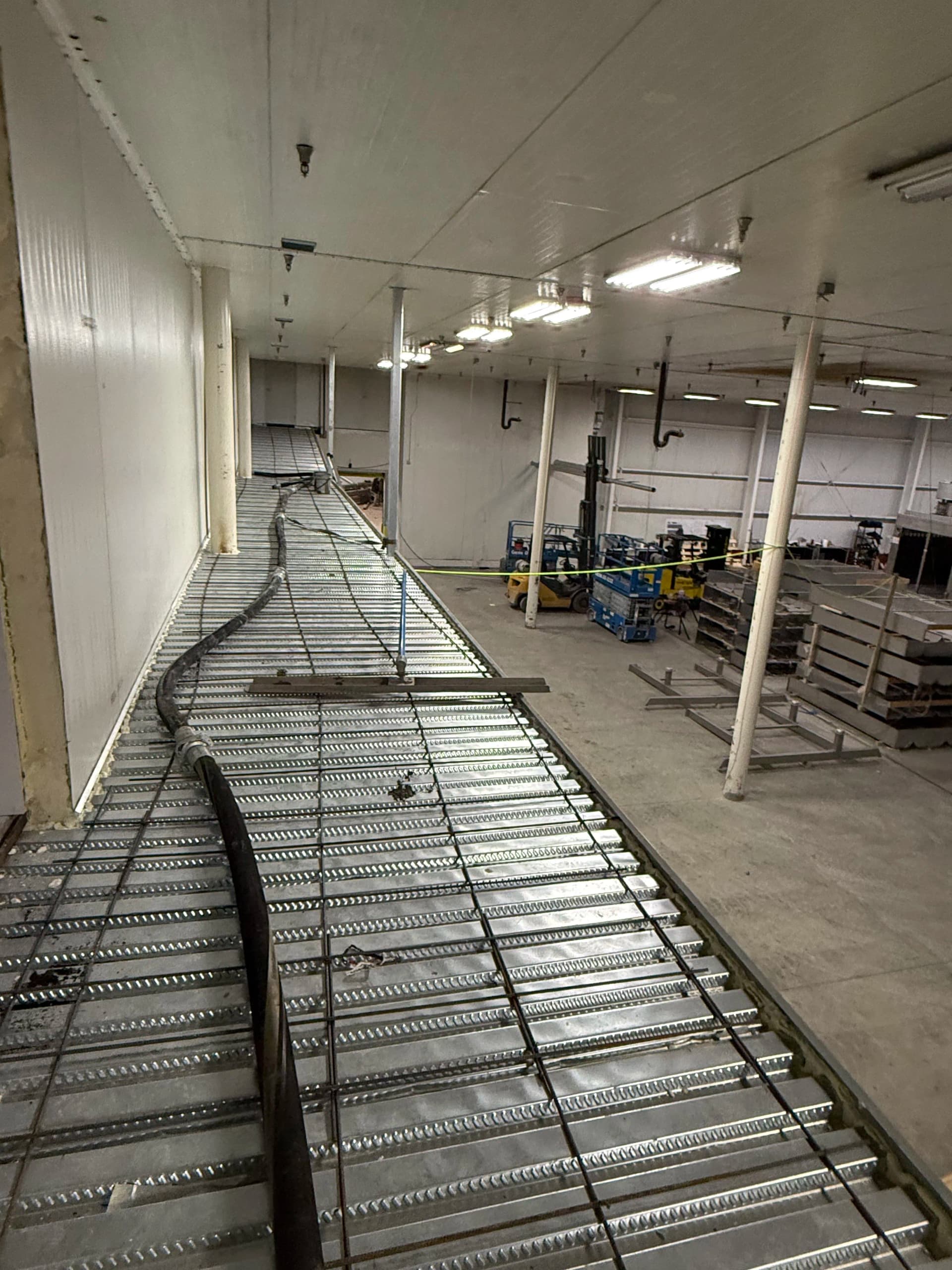 Indoor Mezzanine Concrete Pour Done Right image