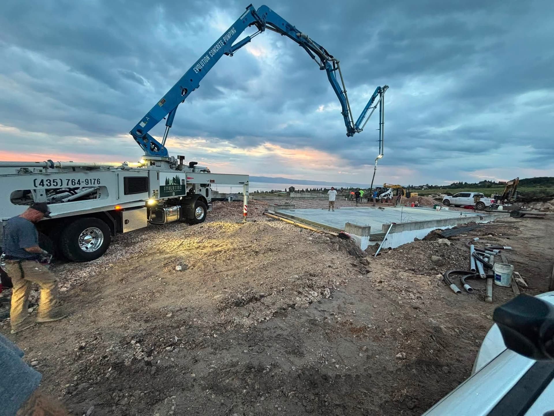 House Slab Pour in Fish Haven Done Right image