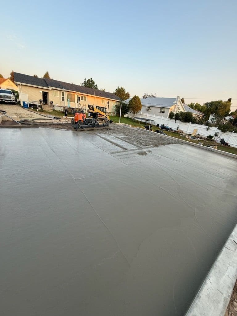 Gallery photos for Effortless Backyard Shop Foundation in Soda Springs: Image #1