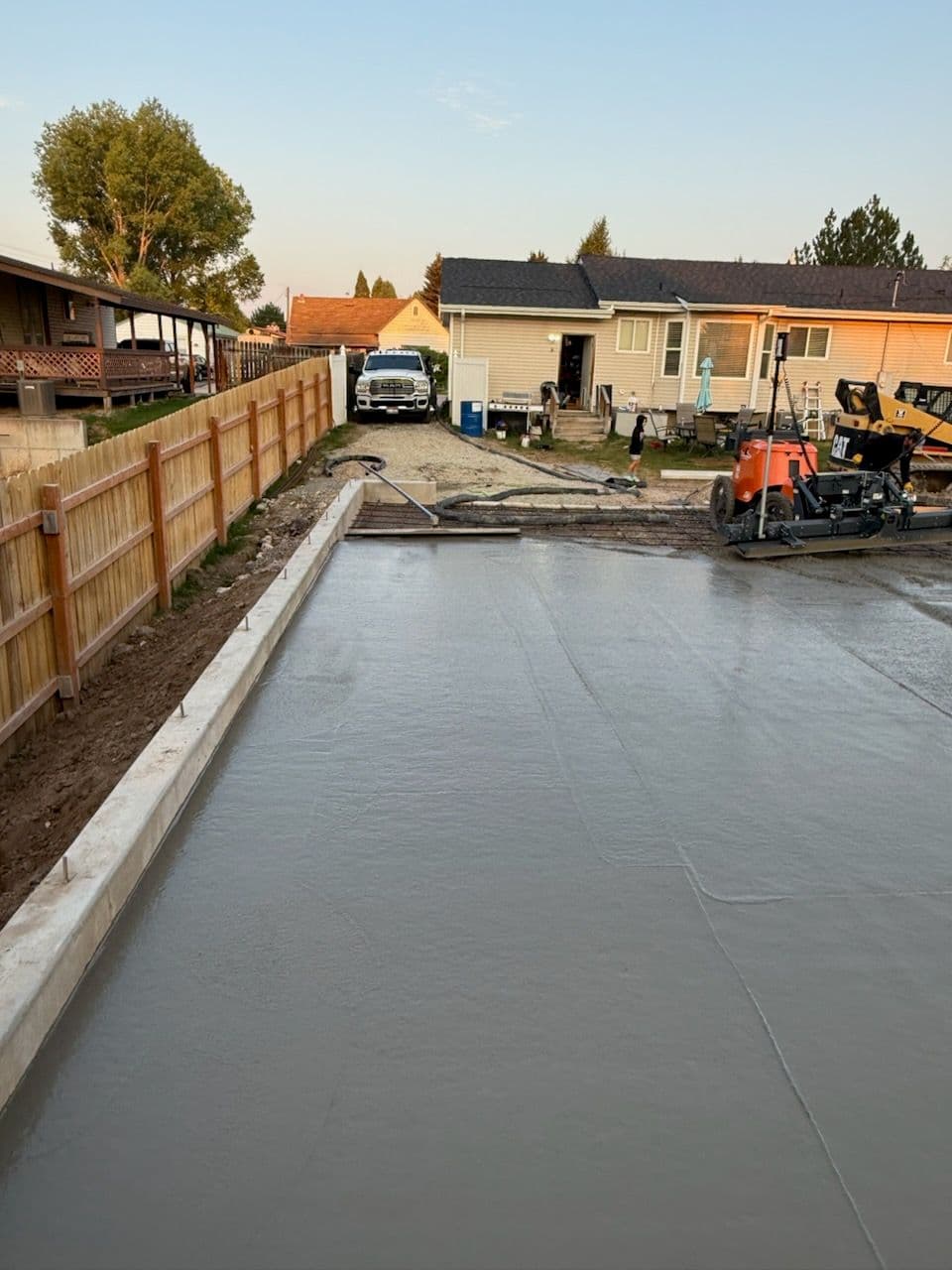 Gallery photos for Effortless Backyard Shop Foundation in Soda Springs: Image #2