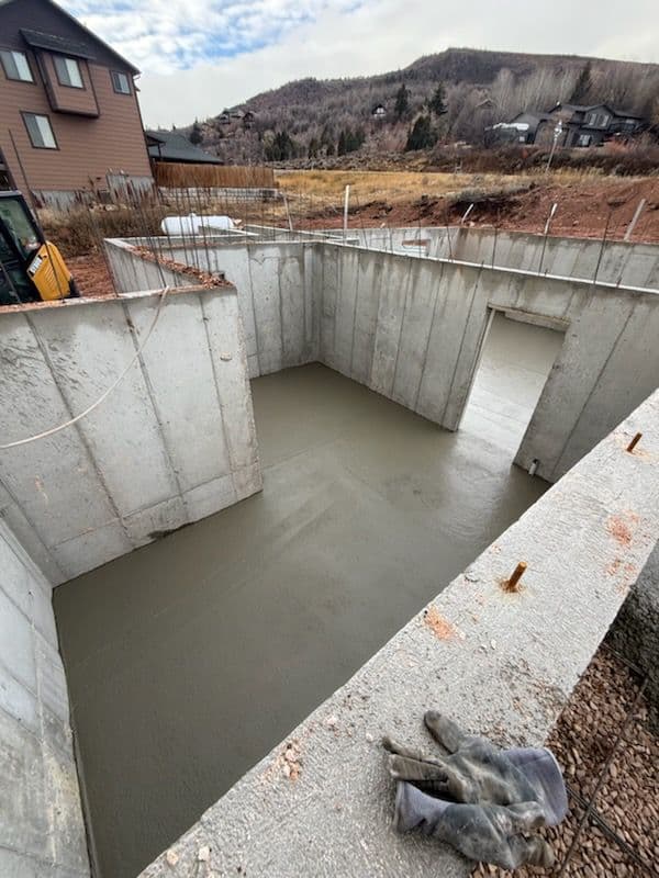 Gallery photos for Smooth Concrete Pour in Fish Haven Idaho: Image #1