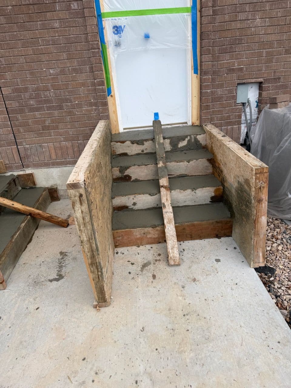Project New Concrete Steps in Cache Valley image