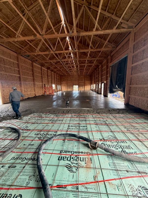 Project Efficient Concrete Pour in Preston Idaho image