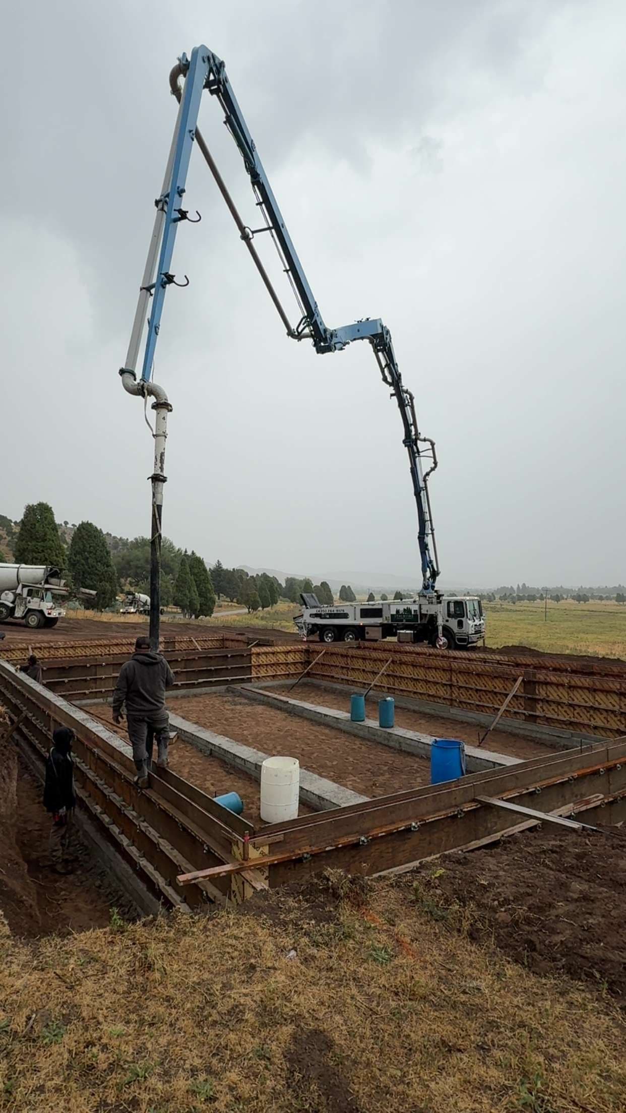 Rain or Shine Concrete Boom Pump Service in Cache Valley image