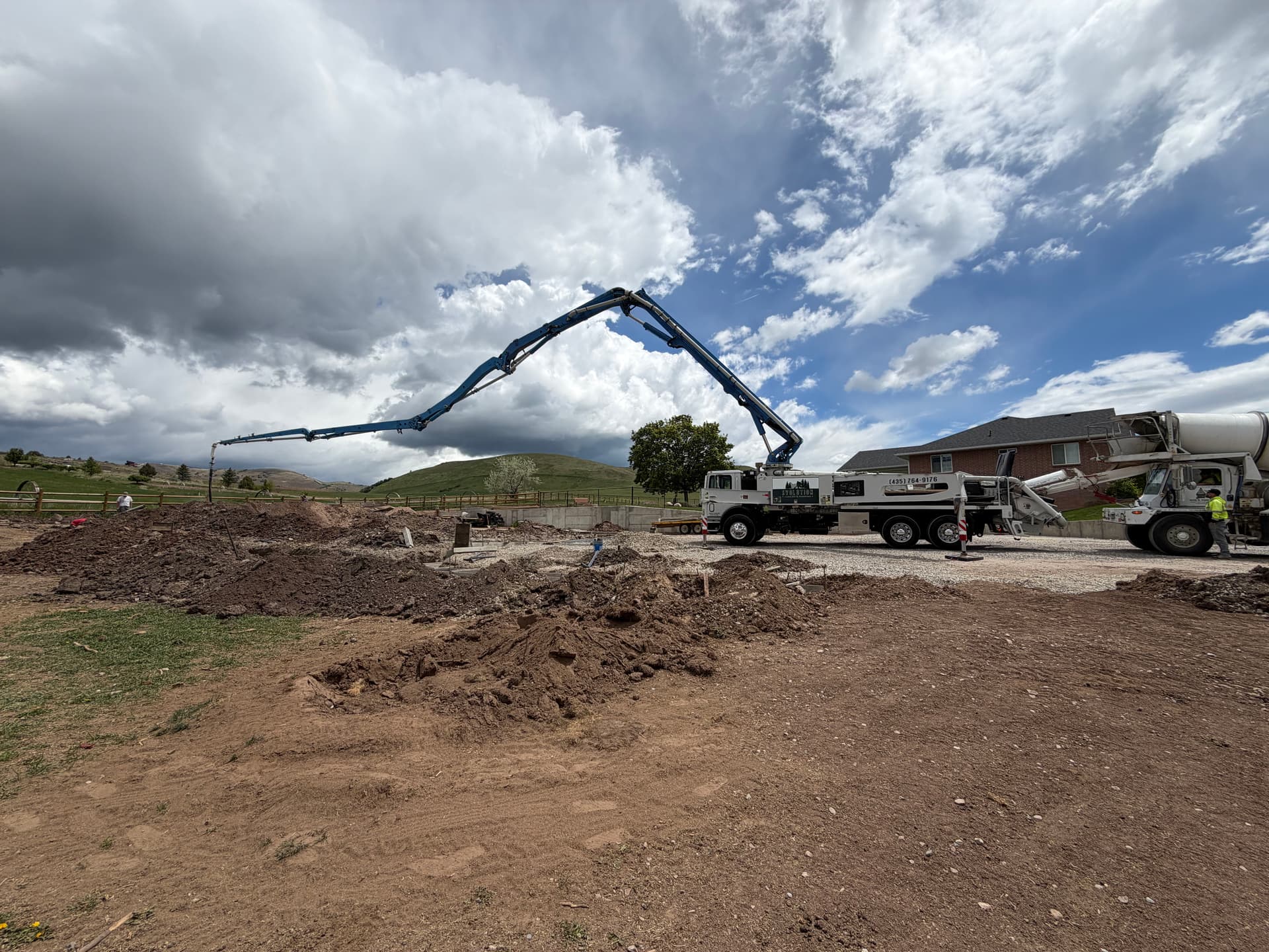 Shop Footing Pour in Preston Idaho Done Right image